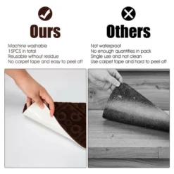 Costway 15PCS Non-Slip Carpet Stair Treads 30'' X 8'' Mats Indoor For Wooden Steps -Costway Sales Store GUEST 01c4dbbd 1e52 41b7 b768 8c3818e635fd