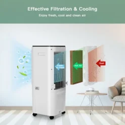 Costway 4-in-1 Portable Evaporative Air Cooler 12L Water Tank 4 Ice Boxes -Costway Sales Store GUEST 044cf669 a544 4022 9416 f403d34cd638