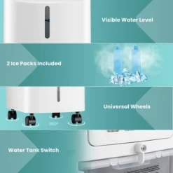 Costway 4-in-1 Evaporative Air Cooler W/ Fan & Humidifier Remote Control Ice Packs -Costway Sales Store GUEST 0a177d89 d318 4ba6 bb64 cb580ab037b6