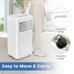 Costway 5000 BTU (8000 BTU ASHRAE) Portable Air Conditioner 3-in-1 AC Unit With Cool Dehum Fan Sleep Mode -Costway Sales Store GUEST 0ac4f4f9 b897 49ed 8196 a714d8e419dc