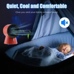 COSTWAY 1500W Portable Space Heater Electric Desktop Heating Fan PTC Ceramic RedWhite -Costway Sales Store GUEST 0ba5bfd6 943a 4bd7 a092 fe89d1447a0a