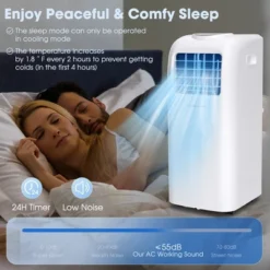 Costway 5000 BTU (8000 BTU ASHRAE) Portable Air Conditioner With Remote Control Cooling Fan Dehumidifier -Costway Sales Store GUEST 10dc2720 877b 4883 ae61 917223125c6f