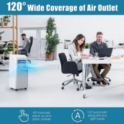 Costway 8000 BTU ASHRAE Portable Air Conditioner & Dehumidifier Function Remote W/ Window Kit -Costway Sales Store GUEST 12190d99 9bd2 4491 9468 956af2055848