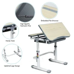 Costway Children Desk Chair Set Adjustable Study Table Drawer -Costway Sales Store GUEST 14db4a73 5170 41d2 b585 041cfd85daf7