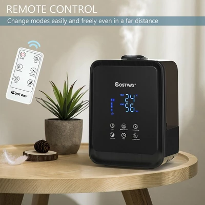 Costway 4.5L Ultrasonic Cool Warm Mist Air Diffuser Humidifier W/ Remote Control 5 Costway 4.5L Ultrasonic Cool Warm Mist Air Diffuser Humidifier W/ Remote Control - Image 5