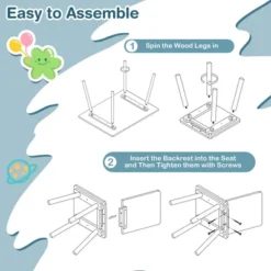 Costway 5 Piece Kids Wooden Activity Table And 4 Chairs Play Set Gift W/ Building Blocks -Costway Sales Store GUEST 24d85ebb 4475 47af 9ae1 957f1a740648