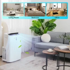 Costway 8800 BTU (14000 BTU ASHRAE) Portable Air Conditioner 4-in-1 Air Cooler W/ APP & WiFi Smart Control 13 Costway 8800 BTU (14000 BTU ASHRAE) Portable Air Conditioner 4-in-1 Air Cooler W/ APP & WiFi Smart Control -Costway Sales Store GUEST 285b4ce2 9e3d 430c 97de 5f4c8b79129d
