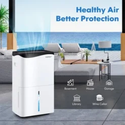 Costway 100-Pint Dehumidifier For Home & Basements W/ Smart App& Alexa Control -Costway Sales Store GUEST 293446ae d8d1 40d0 8098 452693d18e89