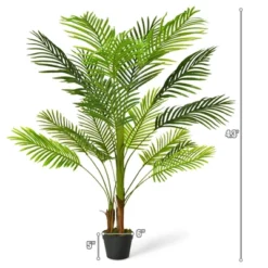 Costway 4.3Ft Artificial Phoenix Palm Tree Plant For Indoor Home Office Store -Costway Sales Store GUEST 2f492b5e ecd9 452e a43a 57f7296258e4