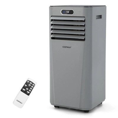 Costway 5300 BTU (8000BTU ASHRAE) Portable Air Conditioner With Remote Control 3-in-1 Air Cooler W/ Drying 11 Costway 5300 BTU (8000BTU ASHRAE) Portable Air Conditioner With Remote Control 3-in-1 Air Cooler W/ Drying - Image 11