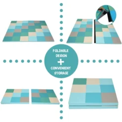 Costway 58'' Toddler Foam Play Mat Baby Folding Activity Floor Mat Home Daycare School -Costway Sales Store GUEST 33111ab0 1ba6 4954 a0fb e1f587693260