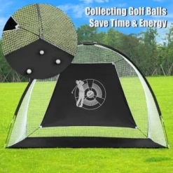 Costway Portable 10' Golf Practice Set Golf Hitting Net Cage W Target Bag Ball Grass Mat -Costway Sales Store GUEST 38d3f6eb 30b7 49f3 b256 f9d59e28934f