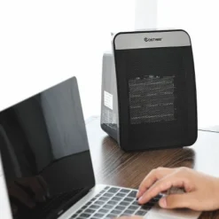 Costway 1500W Portable Electric PTC Space Heater Safety Shut-Off Tilt Protection Office