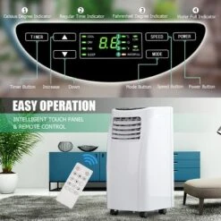Costway 8000BTU Air Conditioner & Dehumidifier Portable Air Conditioner 5500 BTU (8000BTU ASHRAE) 13 Costway 8000BTU Air Conditioner & Dehumidifier Portable Air Conditioner 5500 BTU (8000BTU ASHRAE) -Costway Sales Store GUEST 3d4be1f8 7cea 4b97 974f f2dfbd88fd2e