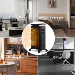 Costway 1500W Oil Filled Radiator Heater Electric Space Heater W/ Humidifier WhiteBlack -Costway Sales Store GUEST 42426064 2deb 4ff3 8b03 4a870363f61d