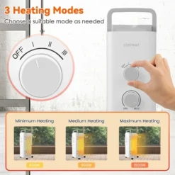 Costway 1500W Oil Filled Space Heater Electric Oil Radiant Heater W/ Safety Protection -Costway Sales Store GUEST 50ab622e 9049 44ad ac4a 8c7327c2ac91