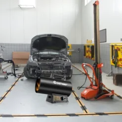 Costway 60000 BTU Portable Propane Forced Air Heater Overheat&Cut-off Protection Outdoor