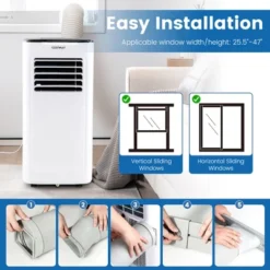 Costway 6000 BTU (9000 BTU ASHAR) Portable Air Conditioner 3-in-1 AC Unit With Cool Dehum Fan Sleep Mode -Costway Sales Store GUEST 5730e025 d1db 4bd5 baf1 f732b0d65edb