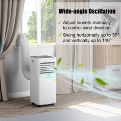 Costway 10000 BTU ASHRAE Portable Air Conditioner 3-in-1 Air Cooler W/Dehumidifier & Fan Mode 14 Costway 10000 BTU ASHRAE Portable Air Conditioner 3-in-1 Air Cooler W/Dehumidifier & Fan Mode -Costway Sales Store GUEST 5b1ec8e2 c6c3 4d4e bbbb 0aeed25cfe49