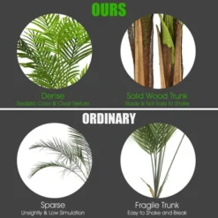 Costway 4.3Ft Artificial Phoenix Palm Tree Plant For Indoor Home Office Store -Costway Sales Store GUEST 5c6bdc74 bfc7 4a07 bdf3 d20d7595c8d7