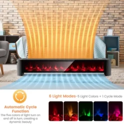 Costway 1400W Electric Baseboard Heater Convection Space Heater With Realistic 3D Flame -Costway Sales Store GUEST 5d6b9a24 7c2c 4daa 9f56 ad180672e3cc