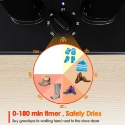 Costway 2-Shoe Electric Shoe Dryer Warmer Portable Adjustable Boots Socks Gloves W/Timer 7 Costway 2-Shoe Electric Shoe Dryer Warmer Portable Adjustable Boots Socks Gloves W/Timer -Costway Sales Store GUEST 6175c666 9e5c 44a0 849b 5572c6f18b4d