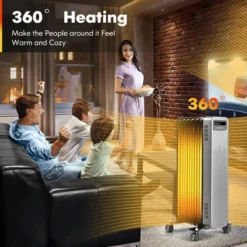 Costway 1500W Oil-Filled Radiator Heater Portable Electric Space Heater 3 Heat Settings 15 Costway 1500W Oil-Filled Radiator Heater Portable Electric Space Heater 3 Heat Settings -Costway Sales Store GUEST 6361970b 9e7d 4fbe 99fe 95286cd72a9d