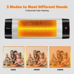 Costway 1500W Infrared Patio Heater Remote Control 24H Timer -Costway Sales Store GUEST 64f79f2f c472 4b33 872e 6b62bd28924c