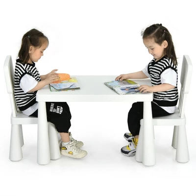 Costway Kids Table & 2 Chairs Set Toddler Activity Play Dining Study Desk Baby Gift 13 Costway Kids Table & 2 Chairs Set Toddler Activity Play Dining Study Desk Baby Gift - Image 13