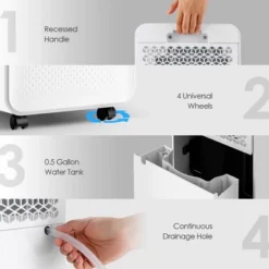 Costway 32 Pints 2000 Sq. Ft Dehumidifier For Home & Basements W/3-Color Digital Display -Costway Sales Store GUEST 6a87698f 33a1 49dd a960 1403abf665f7