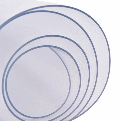 Costway 47'' X 47'' PVC Chair Floor Mat Home Office Protector For Home Office 7 Costway 47'' X 47'' PVC Chair Floor Mat Home Office Protector For Home Office - Image 7