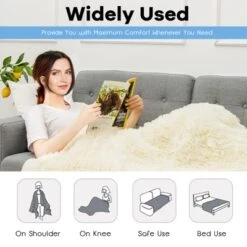 Costway Double Sided Bed Throw Blanket Fluffy Cozy Reversible Blanket Machine Washable Warm Luxury Blankets Bedroom Living Room -Costway Sales Store GUEST 6cb72180 4f31 49db aa9a 19a6e3c64f2d