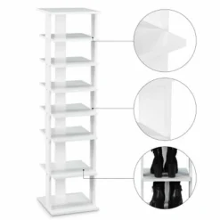 Costway Wooden Shoes Storage Stand 7 Tiers Shoe Rack Organizer Multi-shoe Rack Shoebox 15 Costway Wooden Shoes Storage Stand 7 Tiers Shoe Rack Organizer Multi-shoe Rack Shoebox -Costway Sales Store GUEST 6d3fa592 1f25 4fb6 a31f c2cd470840d1