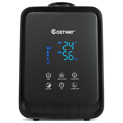 Costway 4.5L Ultrasonic Cool Warm Mist Air Diffuser Humidifier W/ Remote Control 8 Costway 4.5L Ultrasonic Cool Warm Mist Air Diffuser Humidifier W/ Remote Control - Image 8