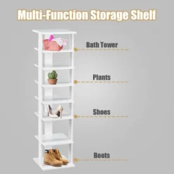 Costway Wooden Shoes Storage Stand 7 Tiers Shoe Rack Organizer Multi-shoe Rack Shoebox 13 Costway Wooden Shoes Storage Stand 7 Tiers Shoe Rack Organizer Multi-shoe Rack Shoebox -Costway Sales Store GUEST 73277b0a 785e 4b3b 8b52 e0b30307c59e