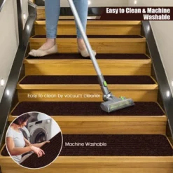 Costway 15 PCS Slip-resistant Stair Mats 30'' X 8'' Non-Slip Stair Treads Carpet -Costway Sales Store GUEST 7ad8a406 4006 46c4 b769 1021c44850cc