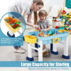 Costway 6 In 1 Kids Activity Table Set W/ Chair Toddler Luggage Building Block Table -Costway Sales Store GUEST 7dd4ddac faf9 4992 9660 f1975eacd383
