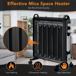Costway 1500W Electric Mica Space Heater Portable Heater W/Adjustable Thermostat -Costway Sales Store GUEST 85811fc5 4c97 456f 8994 f0040c8b8486