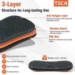 Costway Anti Fatigue Wobble Balance Board Mat W/ Massage Points For Standing Desk Workout -Costway Sales Store GUEST 8c2bb985 2d5e 43a5 9c9b 91d6348f4265