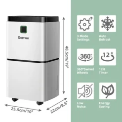 Costway 24 Pints 1500 Sq. Ft Dehumidifier For Medium To Large Room W/ Indicator -Costway Sales Store GUEST 8e64d7ad 821e 434d 8bbc 895a8485b789