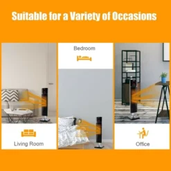 Costway 1500W Portable Scillating Ceramic Tower Heater W/ Timer Remote Control Room Use -Costway Sales Store GUEST 8e9d9ec2 8639 40f6 855e 2d5cb41e4add
