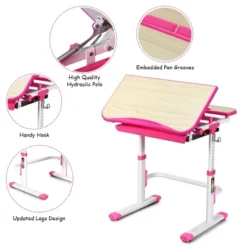 Costway Children Desk Chair Set Adjustable Study Table Drawer Winged Backrest Chair -Costway Sales Store GUEST 8f7f6fa8 42f6 46ee a0e4 165d9a037784