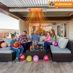 Costway 1500W Wall-Mounted Infrared Heater Indoor & Outdoor Electric Heater With Remote -Costway Sales Store GUEST 8ff859bb b739 4707 89ef 2465cc45b509