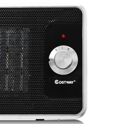 Costway 1200W Portable Electric PTC Space Heater Safety Shut-Off Tilt Protection Office 9 Costway 1200W Portable Electric PTC Space Heater Safety Shut-Off Tilt Protection Office - Image 9