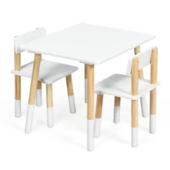 Costway Kids Wooden Table & 2 Chairs Set Children Activity Table Set -Costway Sales Store GUEST 9437d257 9b38 43d0 8e0f e3d27cf05503