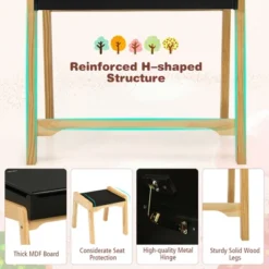 Costway Kids Table & Chair Set Wooden Activity Art Study Desk W/Storage Space 19 Costway Kids Table & Chair Set Wooden Activity Art Study Desk W/Storage Space -Costway Sales Store GUEST 97688a08 4c39 4cdf 96a0 46d6b24661b3
