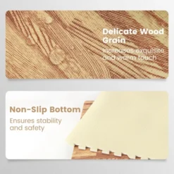 Costway 12 Tiles Wood Grain EVA Foam Floor Mats Interlocking W/Borders 24" Natural 15 Costway 12 Tiles Wood Grain EVA Foam Floor Mats Interlocking W/Borders 24" Natural -Costway Sales Store GUEST 9ef27243 5f9a 44c5 aace 2f472e8fd61c