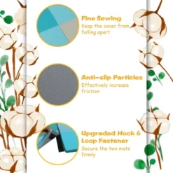 Costway 58'' Toddler Foam Play Mat Baby Folding Activity Floor Mat Home Daycare School -Costway Sales Store GUEST a07b8608 d508 46b1 bdb6 75f7f267e3a7