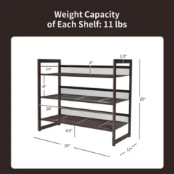 Costway 2-Tier3-Tier4-Tier Shoe Rack Adjustable To Flat Or Slant Shoe Organizer Holder Stand -Costway Sales Store GUEST a2b30aae 7634 412a 963b 788b50cbe156