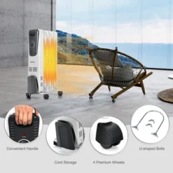 Costway 1500W Electric Oil Filled Radiator Space Heater 5.7 Fin Thermostat Room Radiant 16 Costway 1500W Electric Oil Filled Radiator Space Heater 5.7 Fin Thermostat Room Radiant -Costway Sales Store GUEST ad4a6ebc 9878 453e 9d90 3d0abb124345